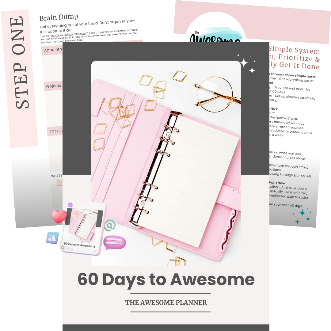 60 Days to Awesome Workbook