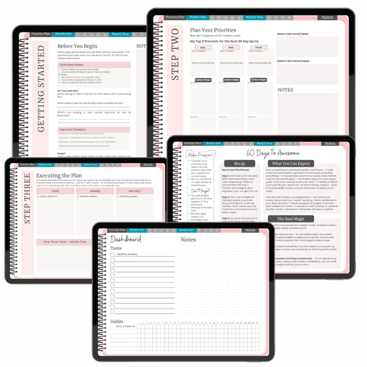 60 Days to Awesome Digital Planner