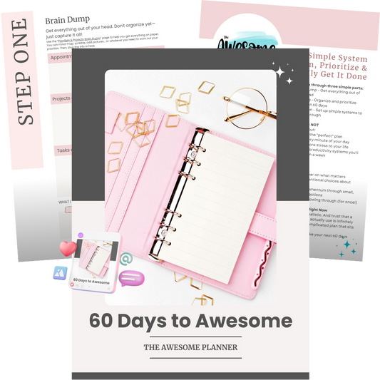60 Days to Awesome Workbook